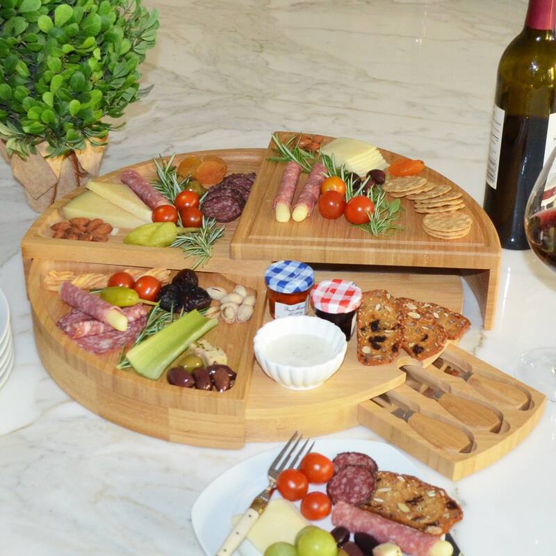 NCAA Georgia Tech Yellow Jackets Bamboo Cheese & Charcuterie Board