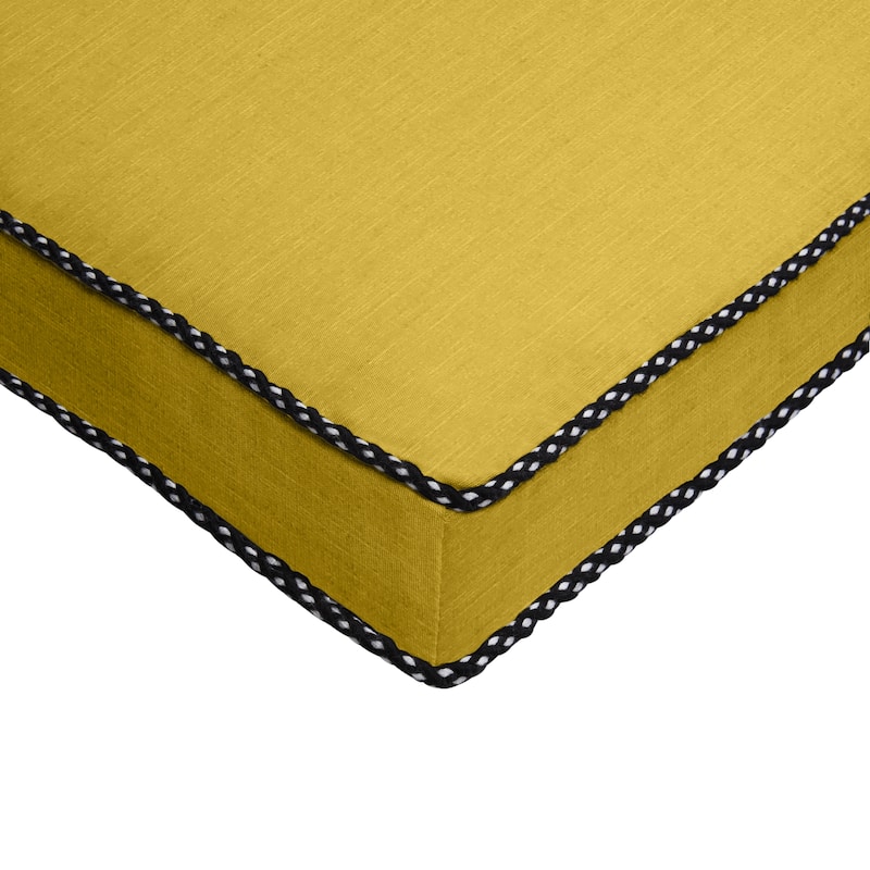 Sorra Home Sunbrella Indoor/Outdoor Braided Cord Cushion