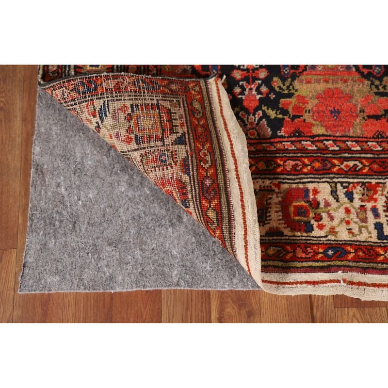Bidjar Persian Antique Runner Rug Hand-Knotted Wool Carpet - 3'6"x 14'7"