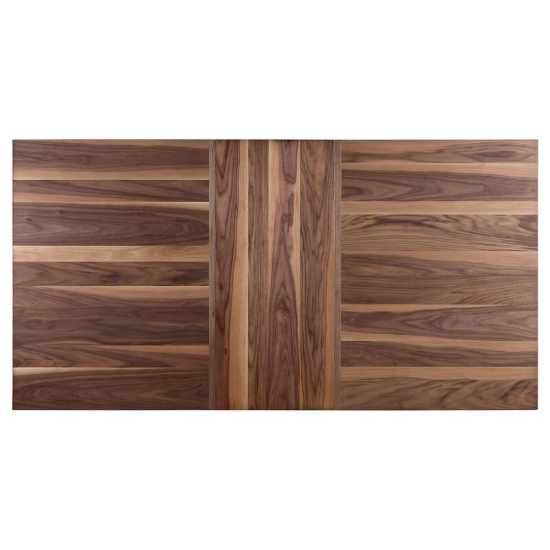 Rivera Natural Walnut Extension Dining Table