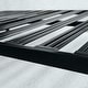 preview thumbnail 2 of 0, Twin size Sturdy Black Metal Platform Bed Frame with Wide Steel Slats