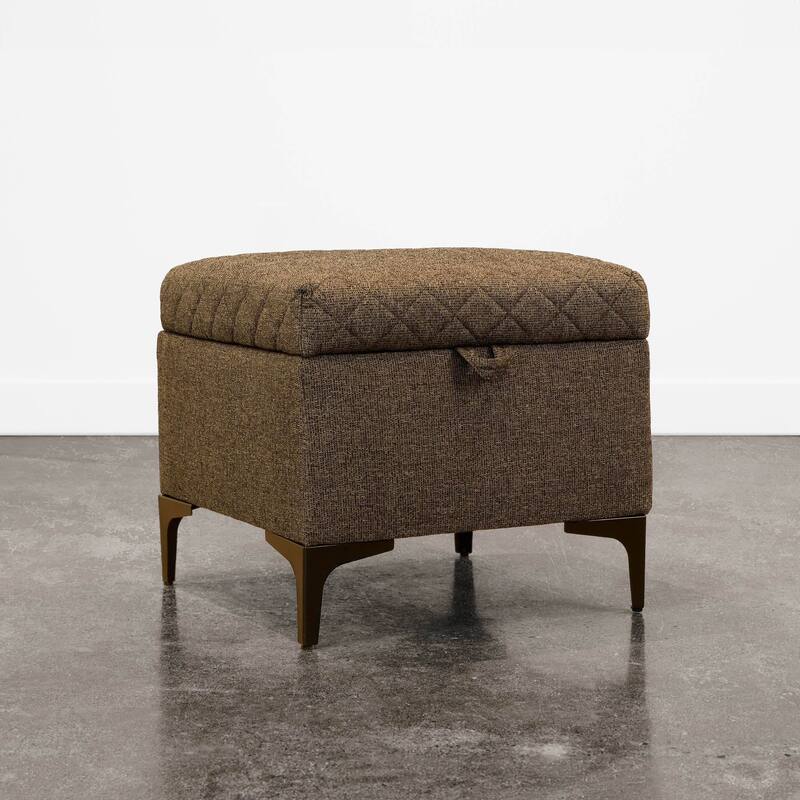 Continenta Upholstered Storage Ottoman