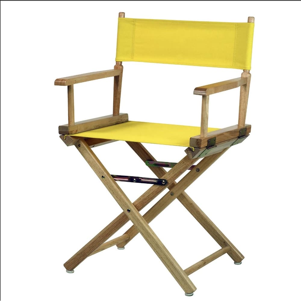 Natural Frame 18-inch Director's Chair