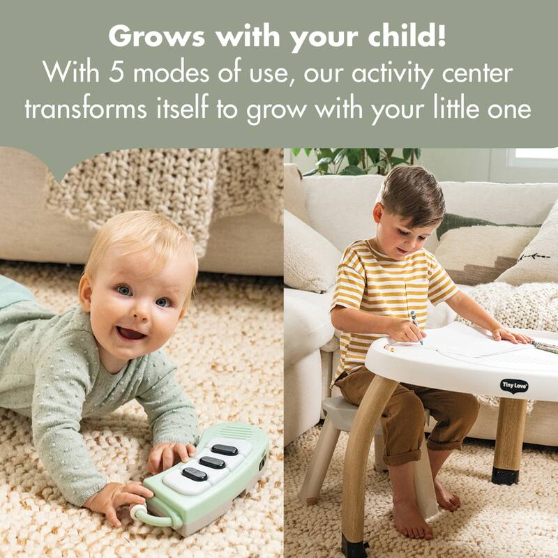 Tiny Love 5-in-1 Here I Grow Stationary Activity Center