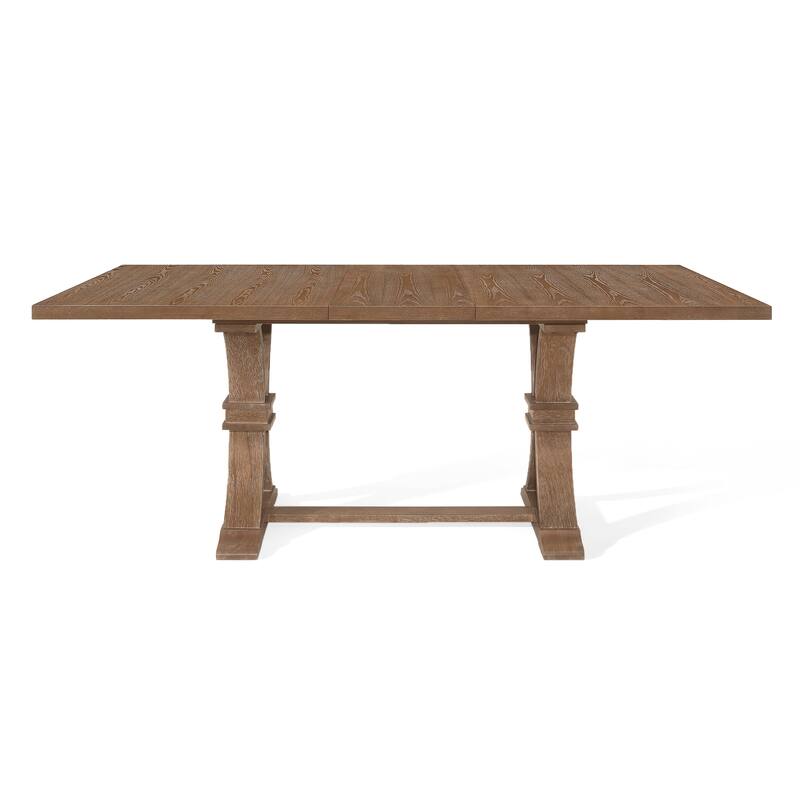 Hudson Fabric and Wood 7 Piece Dining Set by Christopher Knight Home