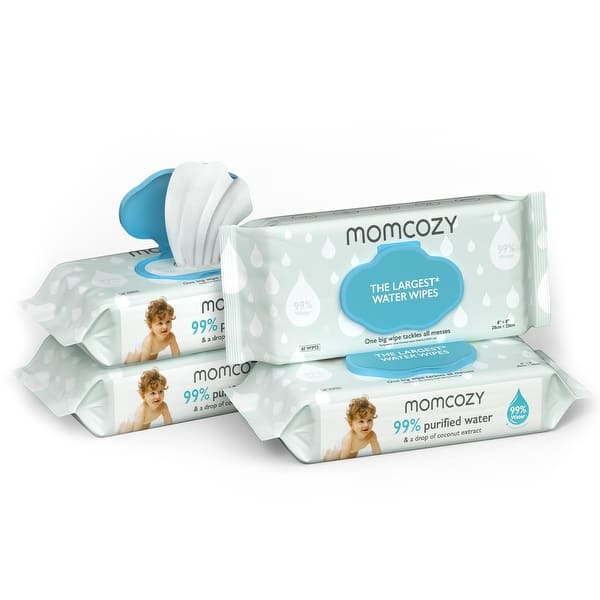 slide 2 of 11, Momcozy Water Baby Wipes - White - No Size