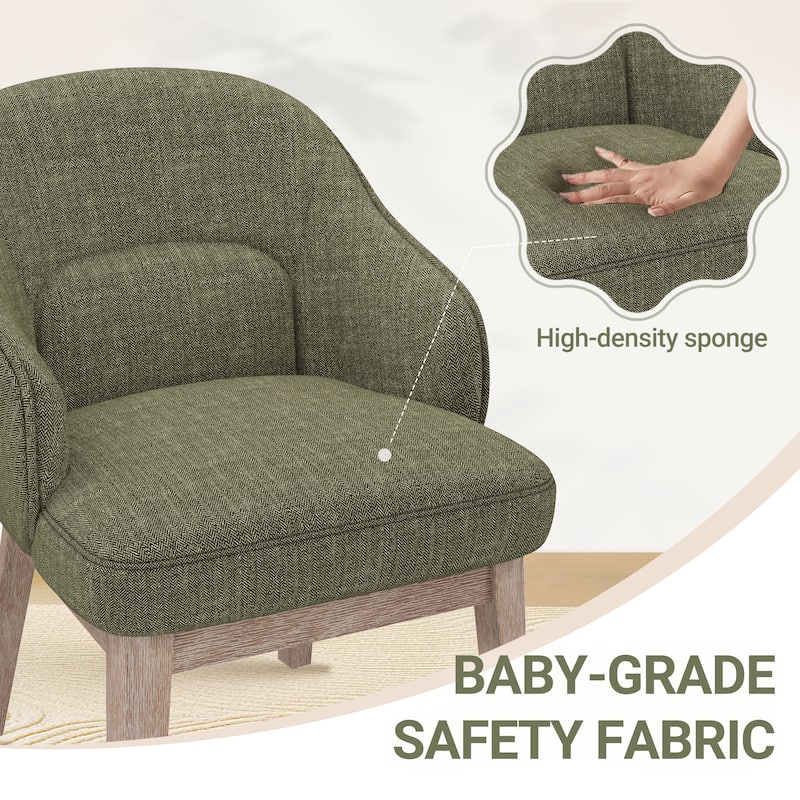 Vintage-Inspired Kitchen Chairs with Curved Backrest Tapered Metal Legs for Dining Room