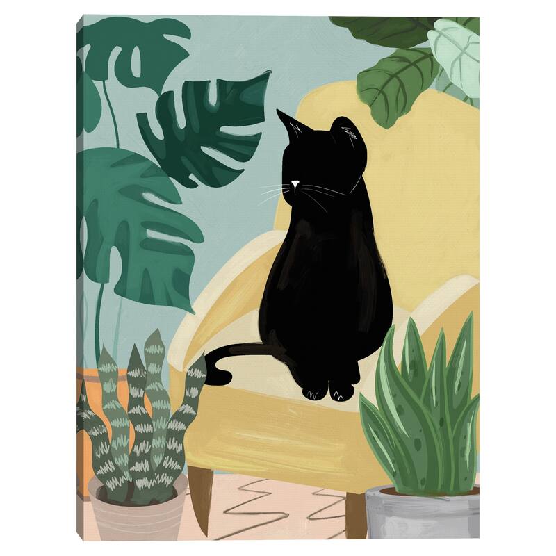 Jungle Cats II by Studio Arts Canvas Art Print