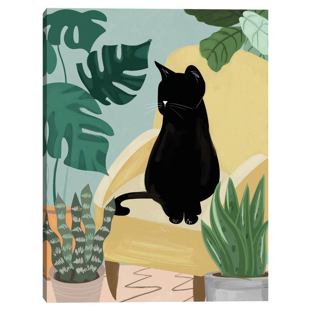 Jungle Cats II by Studio Arts Canvas Art Print