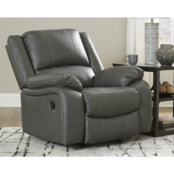 Signature Design by Ashley Calderwell Contemporary Rocker Recliner