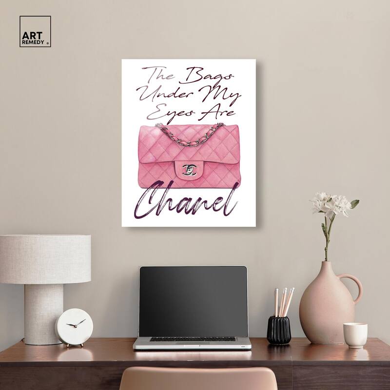 The Bag Under my Eyes Acrylic by Art Remedy, Ready to Hang