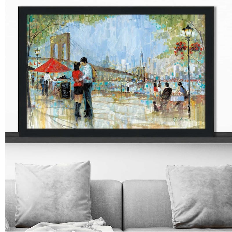 "New York Romance" by Ruane Manning Print on Acrylic