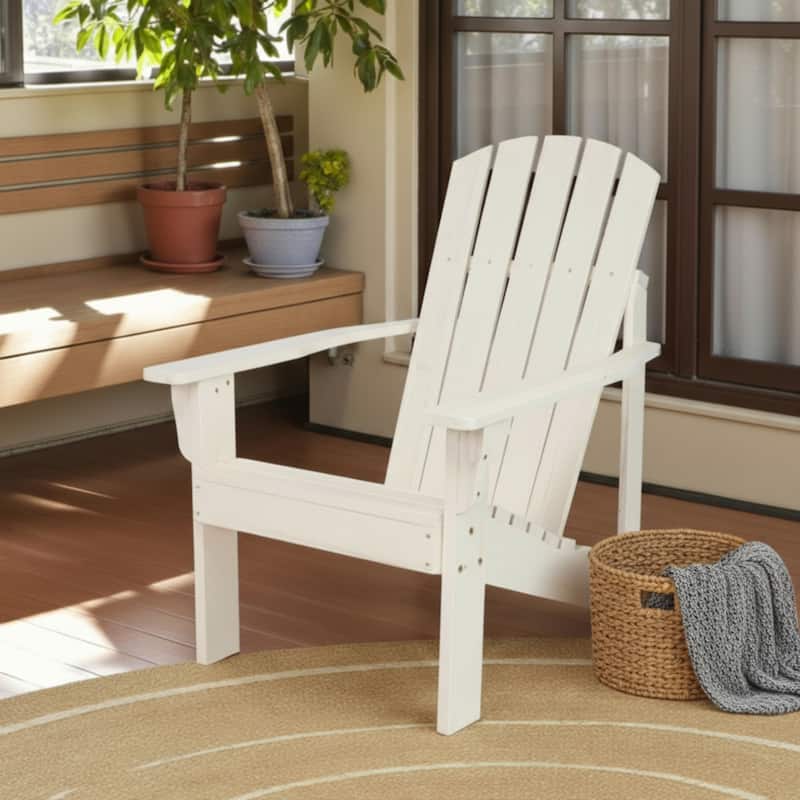 Meridian Weather Resistant Outdoor Patio Adirondack Chair