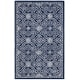 preview thumbnail 30 of 45, Lauren Ralph Lauren Handmade Etienne Wool Area Rug 5' x 8' - Navy/Ivory - Rectangle