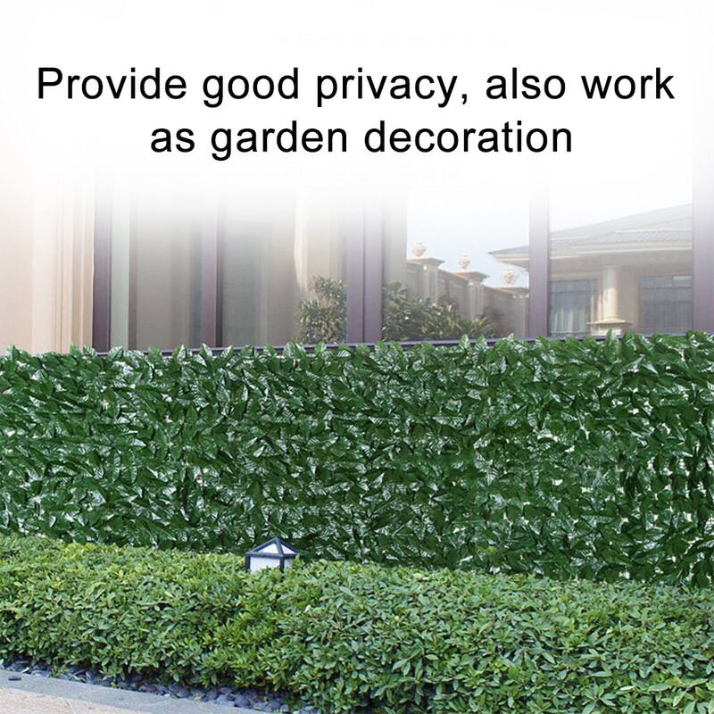 Artificial Fence Screen Decorative Privacy Fence Screen for Outdoor Garden