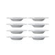 preview thumbnail 6 of 6, Fitz and Floyd Platinum Vine 32-Piece Dinnerware Set, Service for 8