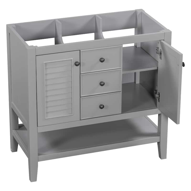 36" Bathroom Vanity without Sink