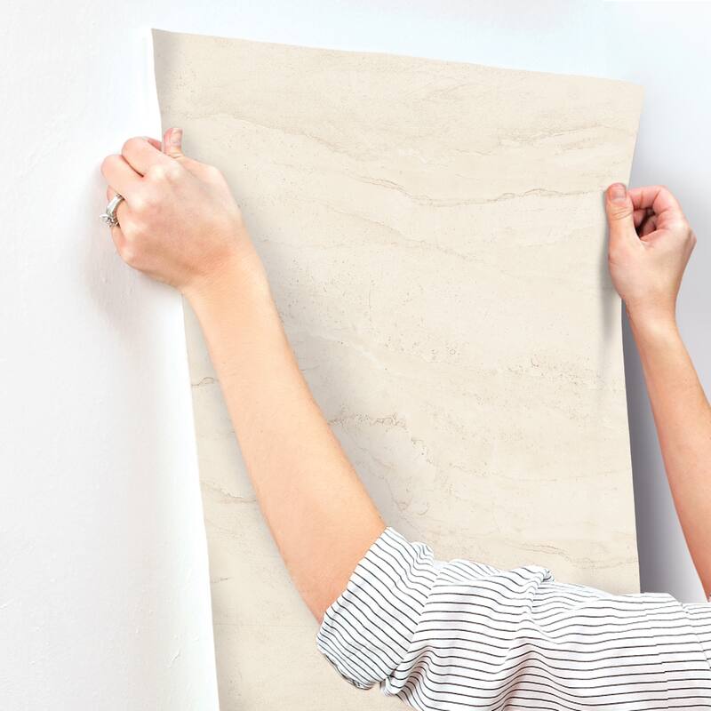 Chesapeake Morgana Off-White Stone Wallpaper
