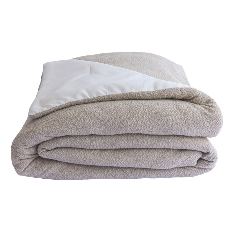Jennifer Adams Chunky Super Soft Boucle Comforter