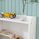 preview thumbnail 39 of 46, Pine Platform Bed with Storage Headboard, Trundle, and Drawers