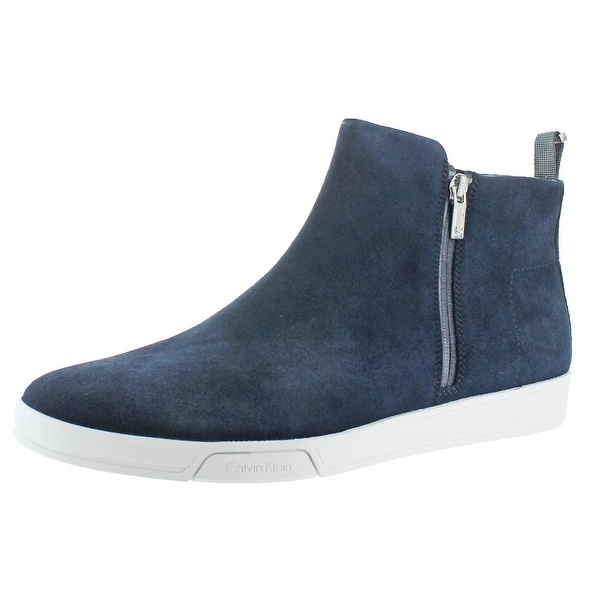 calvin klein men's ultra suede chukka boots