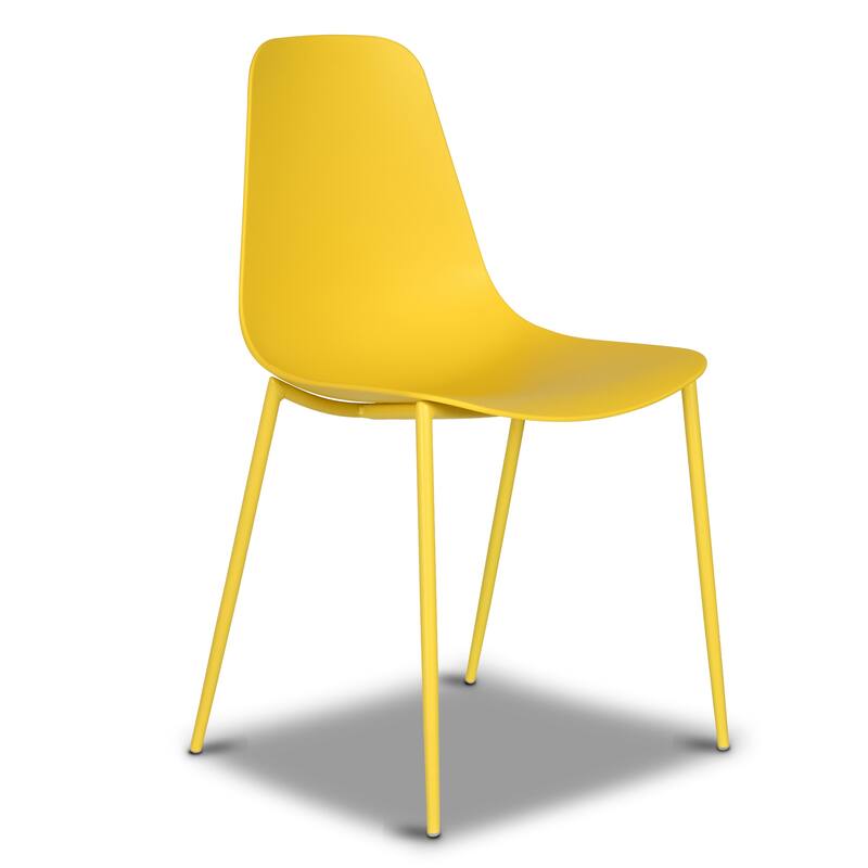 Poly & Bark Isla Modern Dining Chairs (Set of 4) - Indoor or Outdoor Use