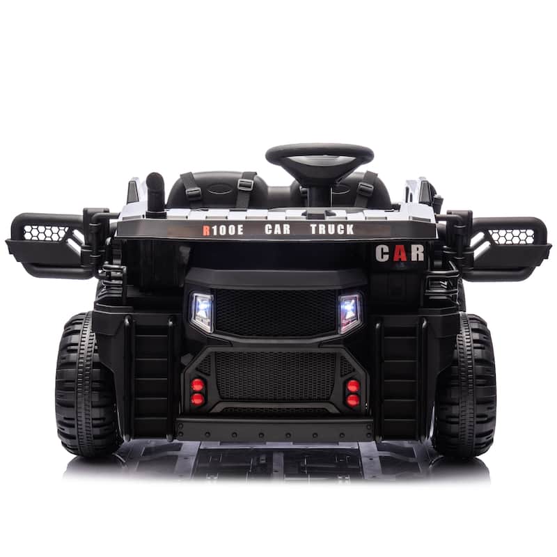 24V Two-seater Kids Ride On Electric Car W/parents control,Seat width 19.69in,E-rear dump,For Kids Aged 3+