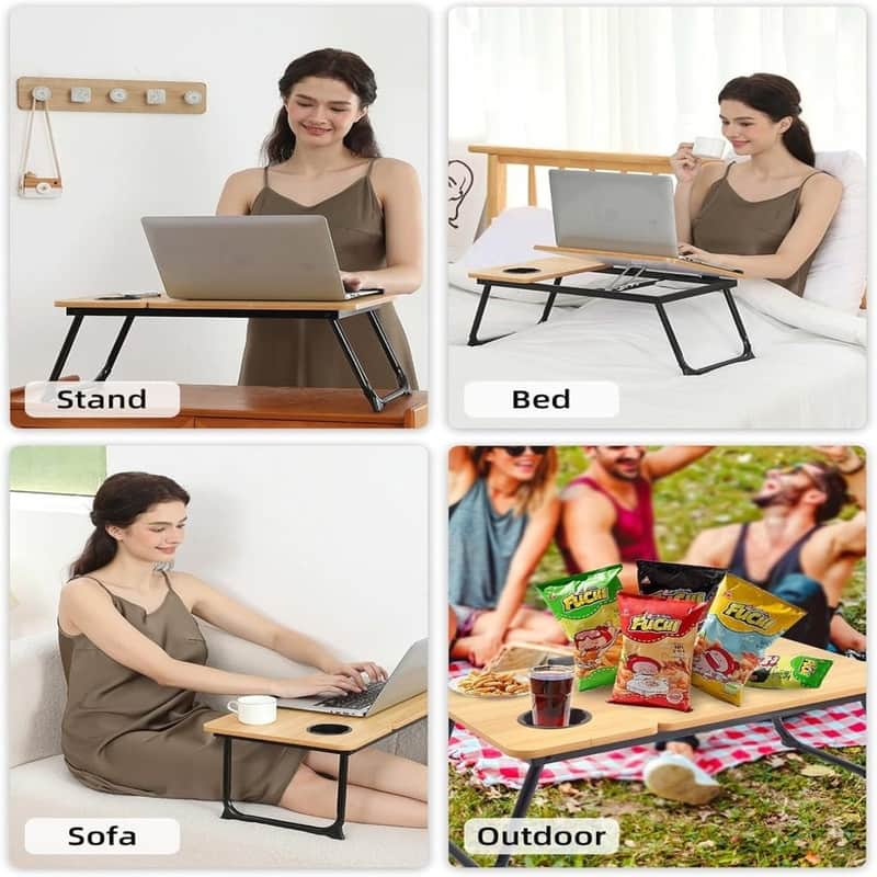 Adjustable Foldable Laptop Desk