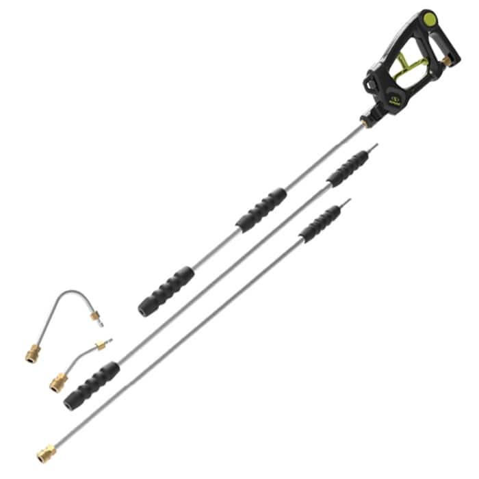 9-Ft. Universal Pressure Washer Lance with Shoulder Pad and U-Shaped Nozzle - 9-Foot - 9-Foot