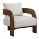 preview thumbnail 2 of 6, Uttermost Rowan Ivory Accent Chair