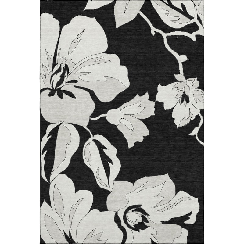 Premium Washable Super Soft Modern Floral Mayfield Rug