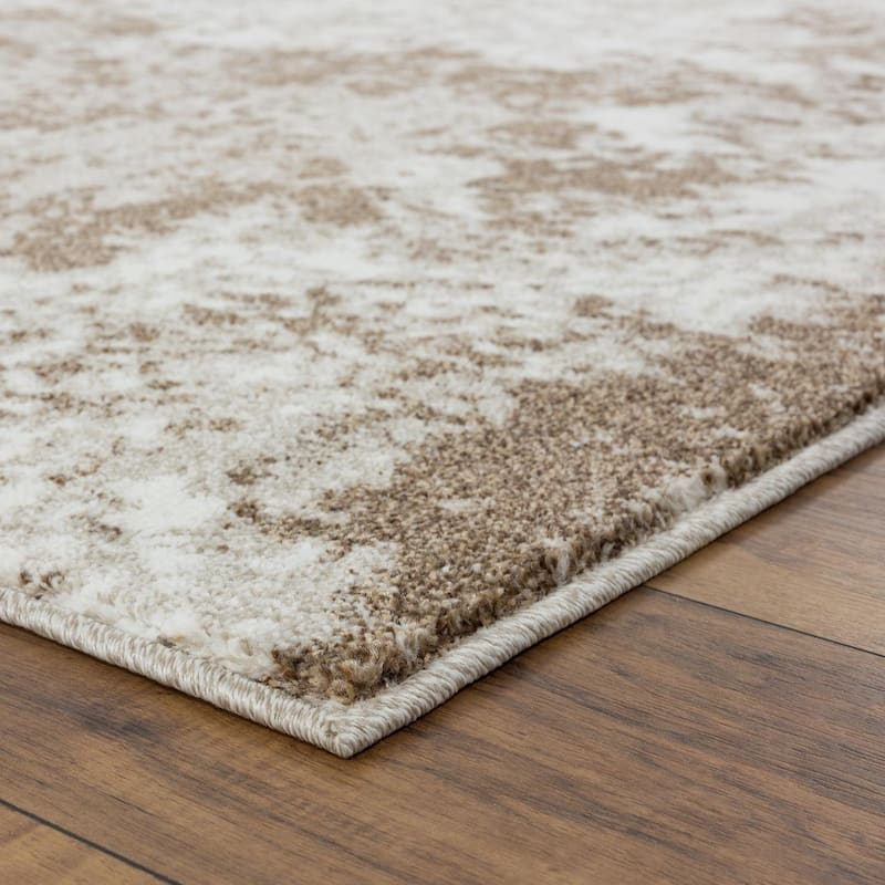 Luxe Weavers Abstract Modern Speckled Area Rug