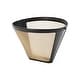 preview thumbnail 3 of 2, Fino Gold Mesh Permanent Coffee Filters, Number 2-Size Filter, Brews 2 to 6-Cups, Set of 2