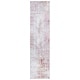 preview thumbnail 73 of 72, SAFAVIEH Meadow Bertrande Modern Abstract Rug 2' x 8' Runner - Light Grey/Pink - Runner