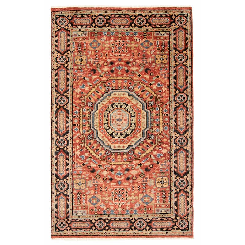 ECARPETGALLERY Hand-knotted Jules Serapi Red Wool Rug - 4'10 x 7'10 - Red - 4'10 x 7'10