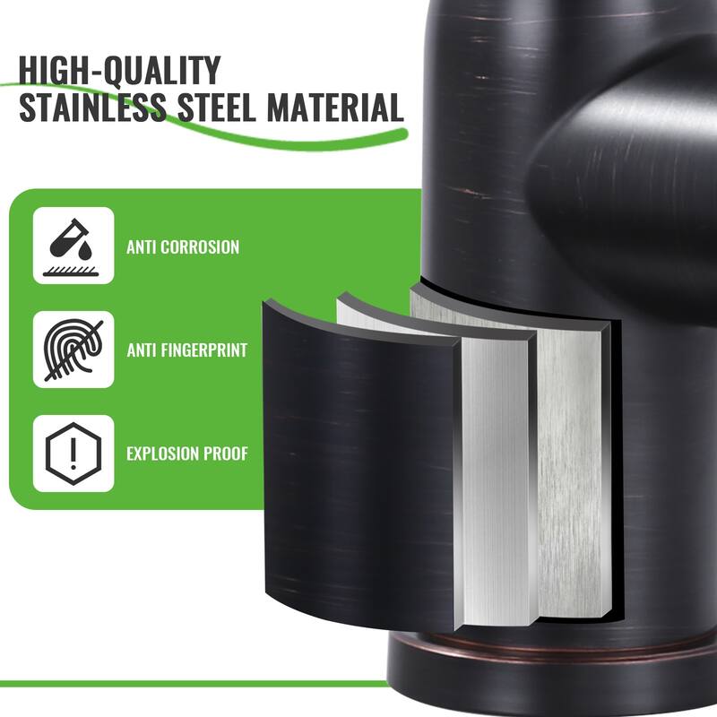 WOWOW Single Handle Bar Faucet With Swivel Spout