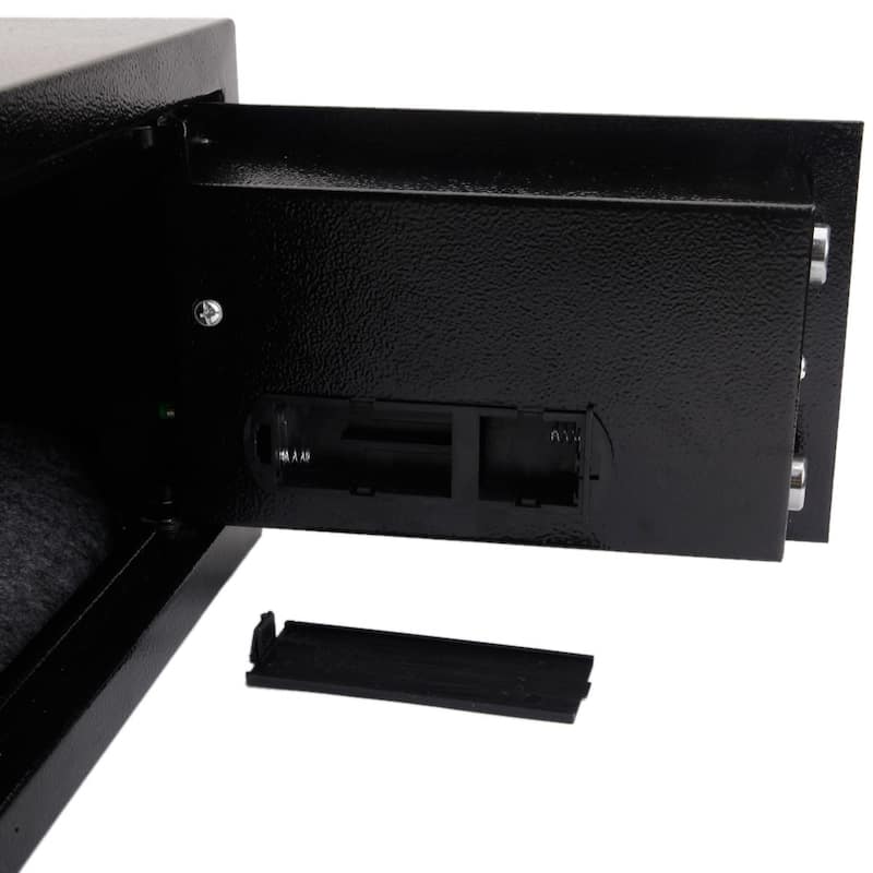 Small Black Digital Electronic Safe Box Keypad Lock Home Office Hotel Gun