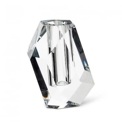 Medium Modern Cut Bud Vase