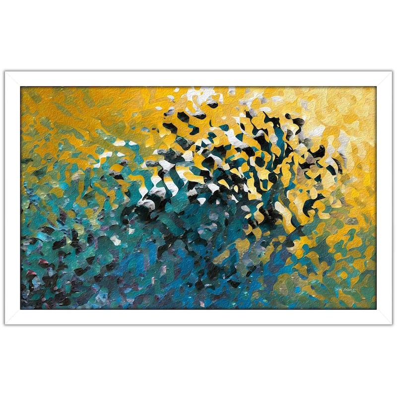 "John 8 12 The Light of Life" by Mark Lawrence Print on Acrylic