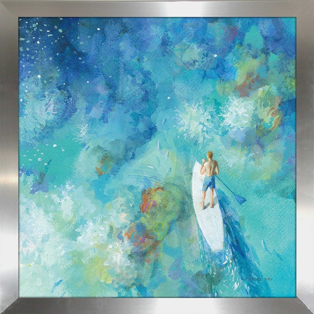 "Paddle Board Exploring II" by Danhui Nai Print on Acrylic.