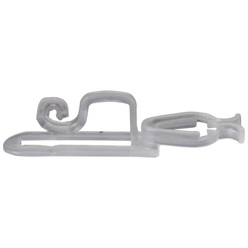 100ct Clear Commercial Grade Gutter Shingle LED Christmas Light Clips