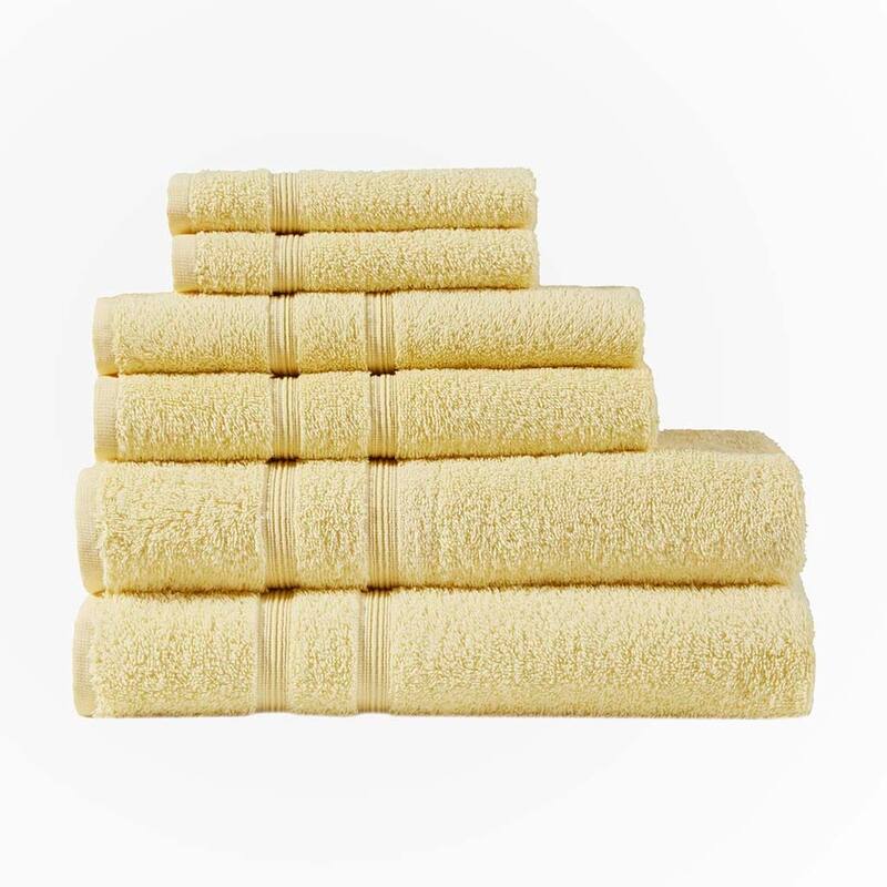 Turkish Cotton 6 Piece Towel Set