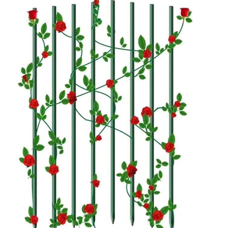 Agfabric Garden Stakes 4 ft.(20-Pack)Dark Green - 4ft