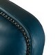 preview thumbnail 88 of 96, Gladis Modern Retro Genuine Leather Recliner with Nailhead Trim Set of 2 by HULALA HOME