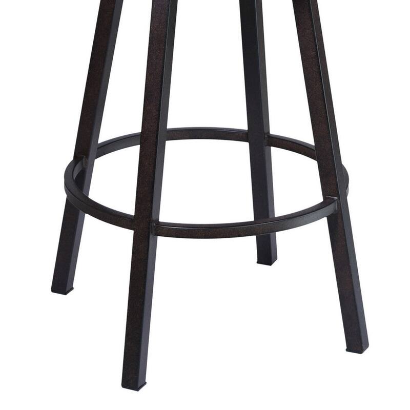 26 Inch Swivel Counter Stool Chair - 35 H x 21 W x 20 L