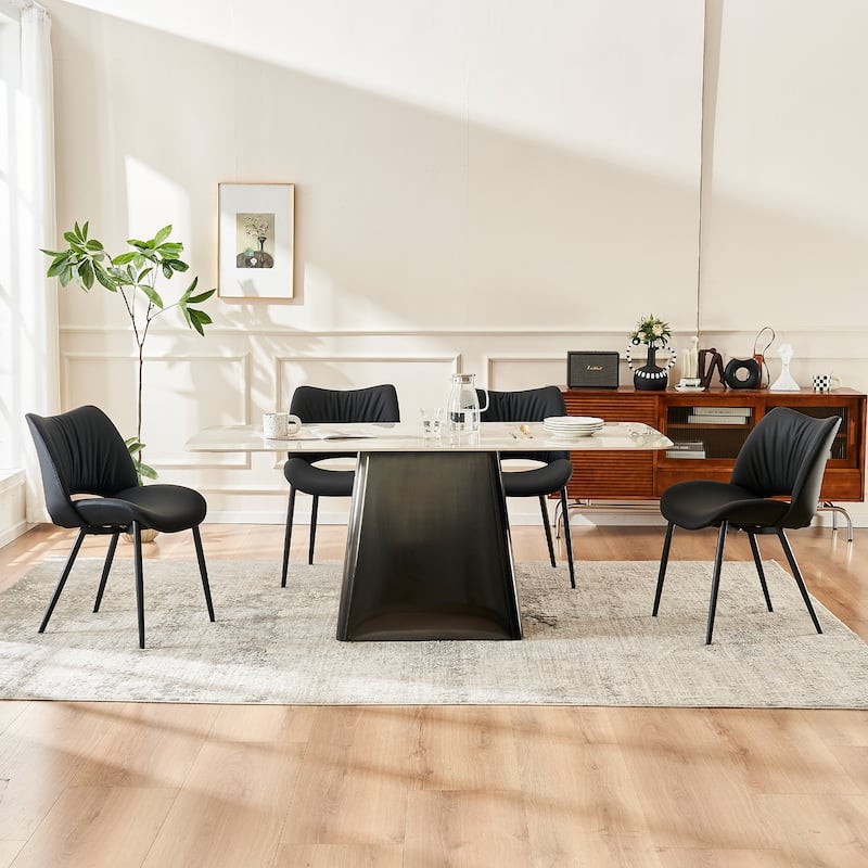 Modern Dining Kitchen Chairs Set of 2 Loads up to 300lbs