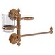 preview thumbnail 28 of 26, Allied Brass Prestige Skyline Collection Hair Dryer Holder and Organizer Brushed Bronze