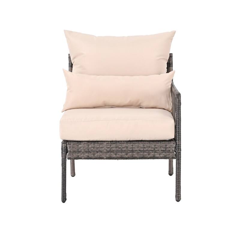 Patio Festival Outdoor Chair with Cushions
