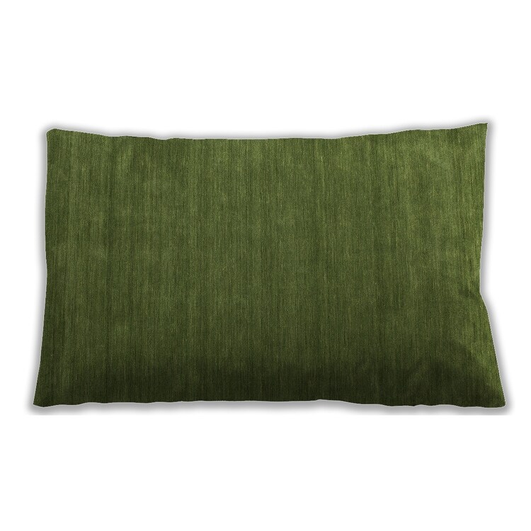 Ahgly Company Contemporary Modern Indoor Outdoor Seaweed Green Lumbar Throw Pillow Bed Bath Beyond 40049360