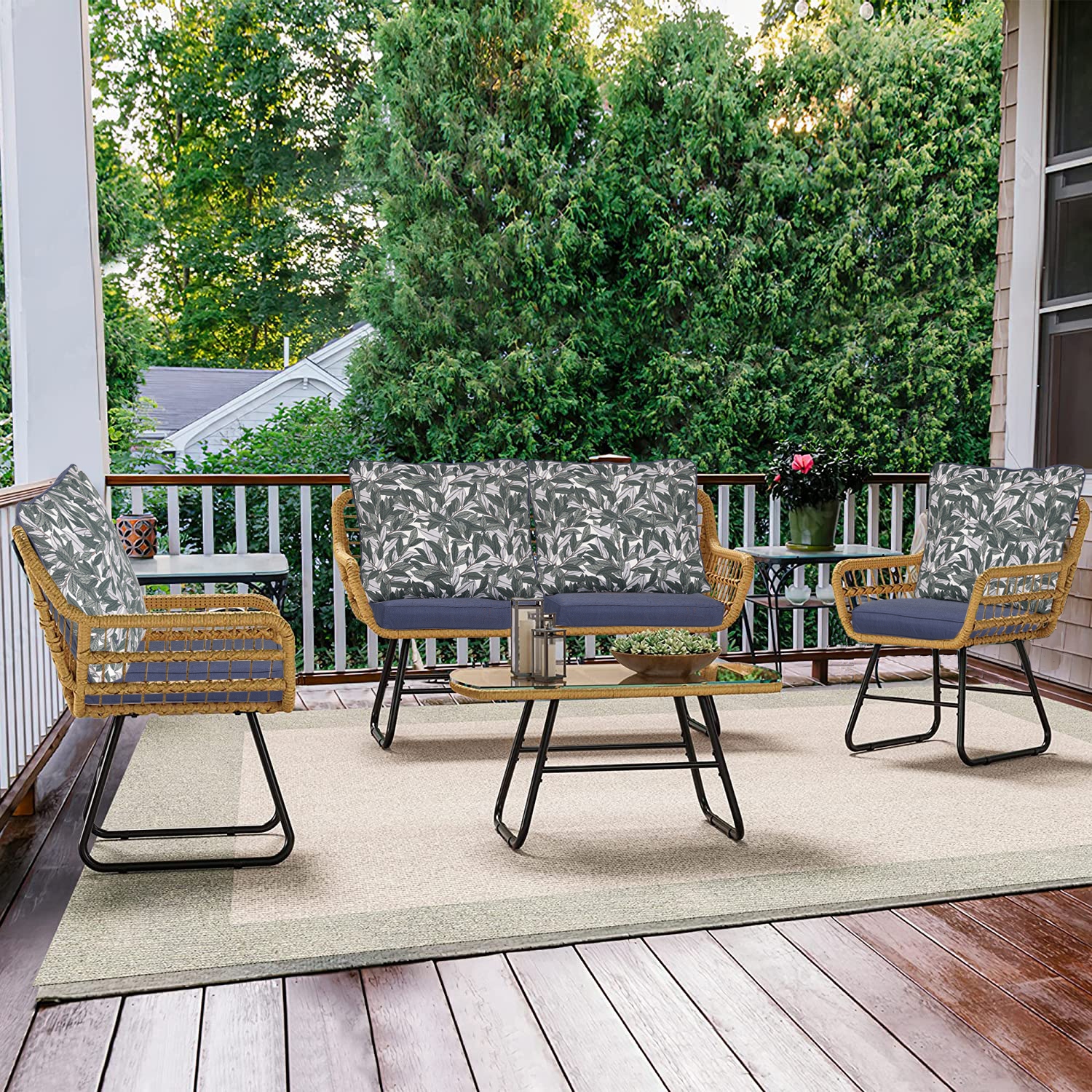 Garden furniture seat 2025 cushions